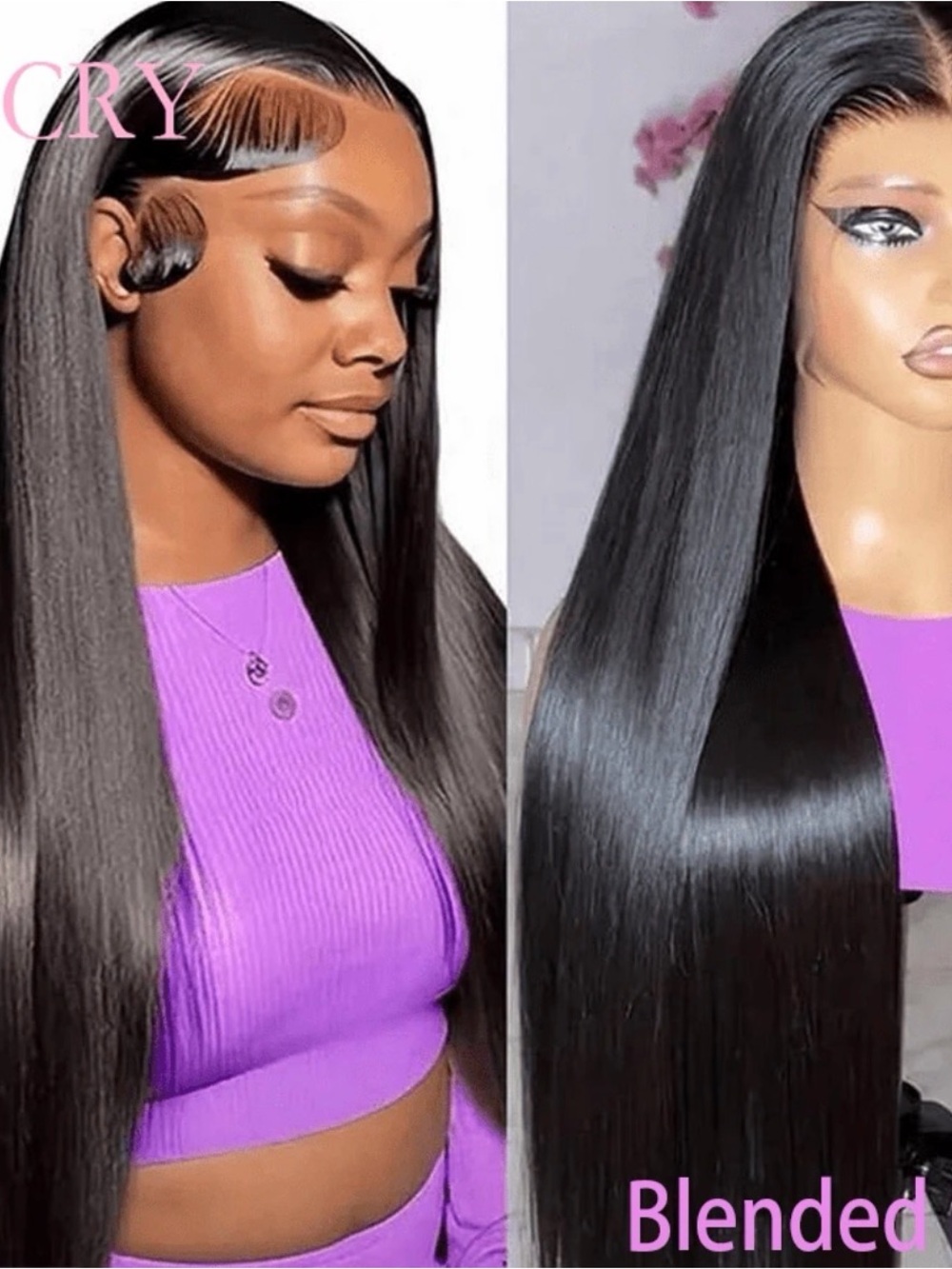 Mercy blended Hair 20 inch 5x5 HD lace front wigs 200density human frontal Hair